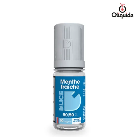 DLice sdn Menthe Fraiche - Sel de nicotine de la marque D'lice