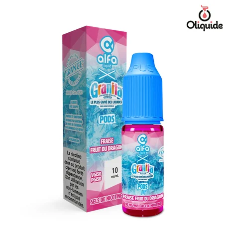 GranitaPods sdn Fraise Fruit du Dragon GRANITA PODS de la marque Alfaliquid