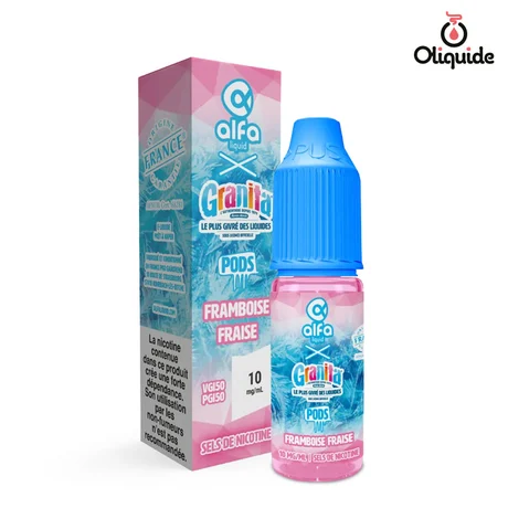 GranitaPods sdn Framboise Fraise GRANITA PODS de la marque Alfaliquid