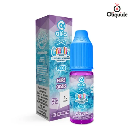 GranitaPods sdn Mûre Cassis GRANITA PODS de la marque Alfaliquid