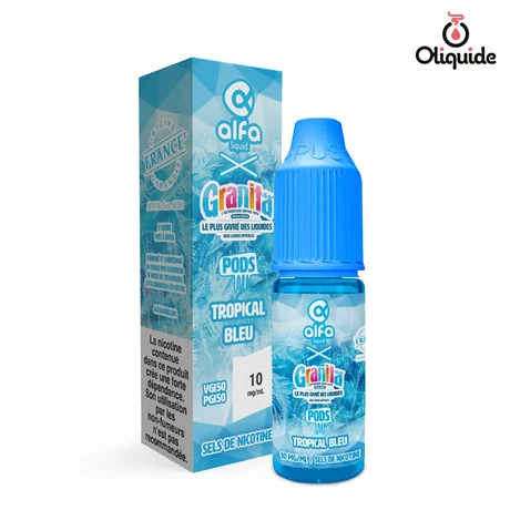 GranitaPods sdn Tropical Bleu GRANITA PODS de la marque Alfaliquid