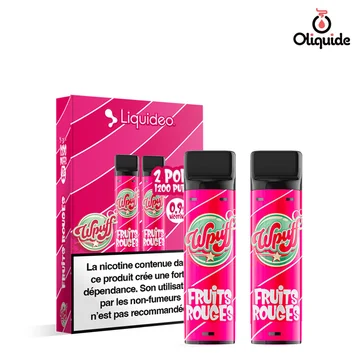 Pod Fruits Rouges x2 de la collection Wpuff 