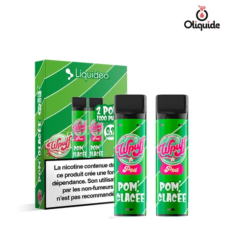 Liquideo Wpuff pod2 Pod Pom' Glacée x2 de la marque Liquidéo