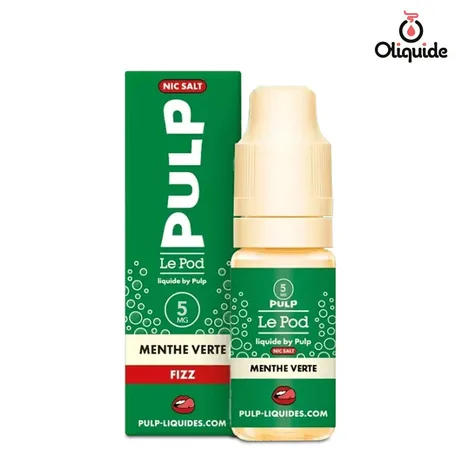 Pulp Le Pod Fizz Menthe Verte de la marque Pulp