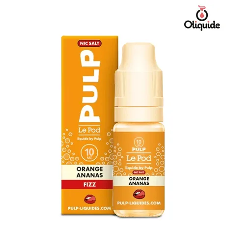 Pulp Le Pod Fizz Orange Ananas de la marque Pulp