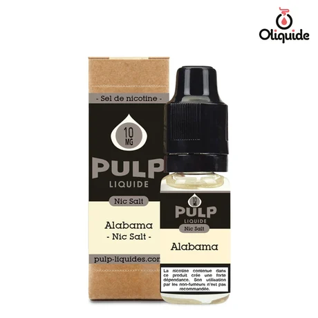 Pulp Nic Salt Alabama de la marque Pulp