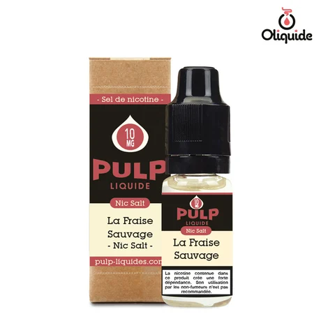 Pulp Nic Salt La Fraise Sauvage de la marque Pulp