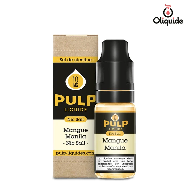 Testez le Mangue Manila de Pulp et enregistrez vos impressions