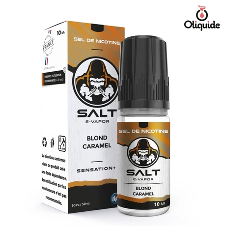 Salt E-Vapor Blond Caramel de la marque Lips - Le French Liquide