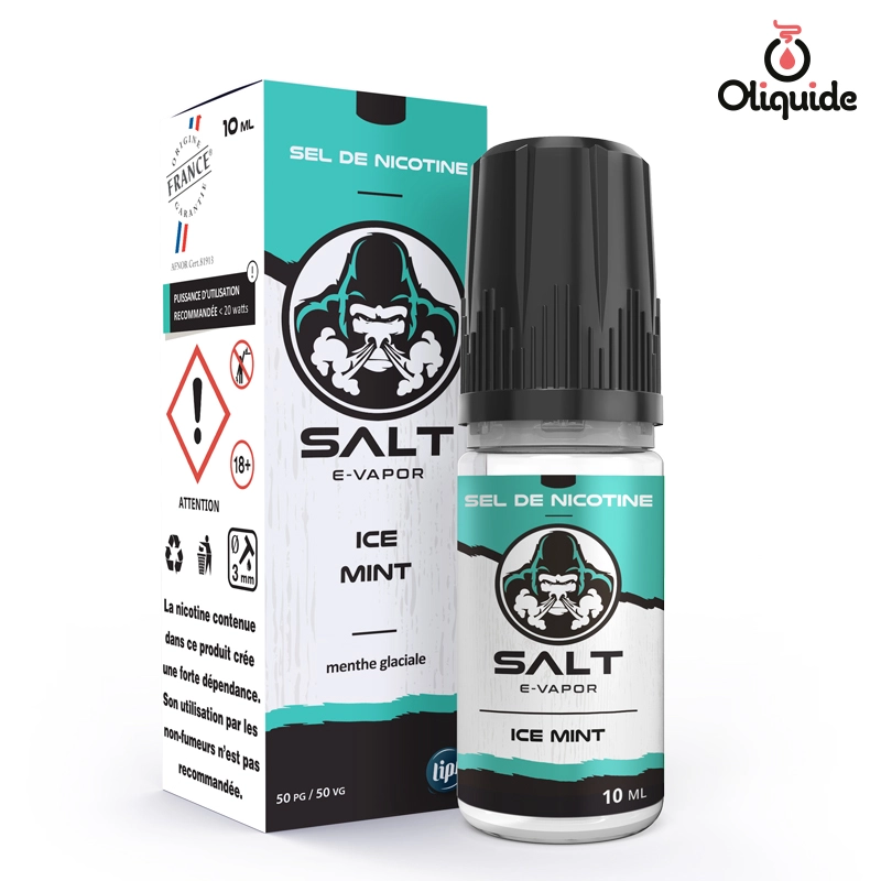 Voyez ce que le Ice Mint de Lips - Le French Liquide a à offrir