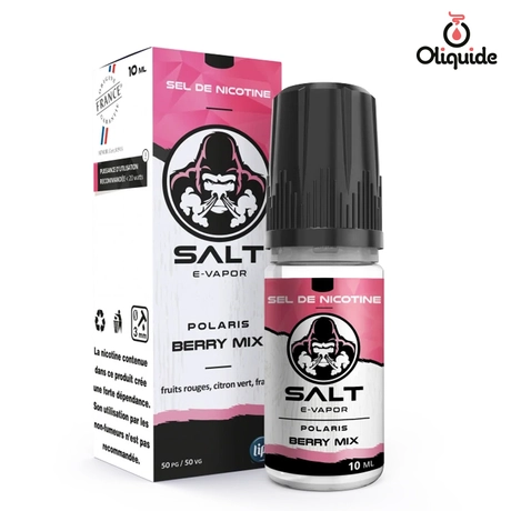 Salt E-Vapor Polaris Berry Mix de la marque Lips - Le French Liquide