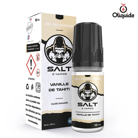 Salt E-Vapor Vanille de Tahiti de la marque Lips