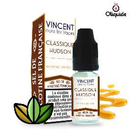 Classique Hudson de la collection VDLV Sel de Nicotine 
