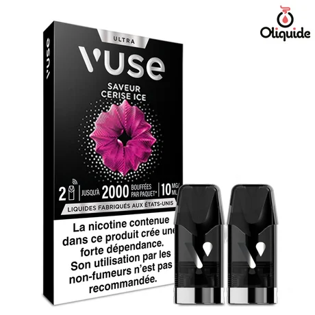 Vuse Capsule Ultra Cerise Ice 2x2ml de la marque Vuse