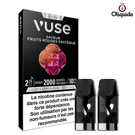 Vuse Capsule Ultra Fruits Rouges Pastèque 2x2ml de la marque Vuse