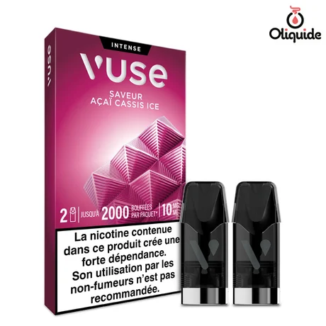 Vuse Gamme Intense X2 Açaï cassis ice x2 de la marque Vuse