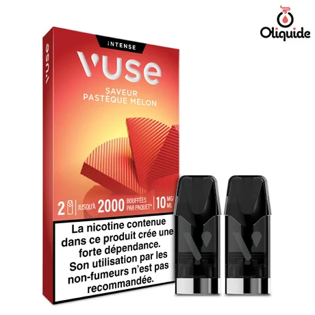 Vuse Gamme Intense X2 Pastèque Melon x2 de la marque Vuse