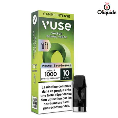 Vuse Gamme Intense Pomme Verte x1 de la marque Vuse