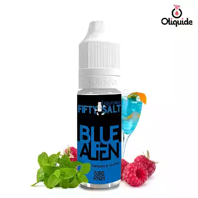 Liquides DLUO Dépassée Fifty Blue Alien de la marque Liquidéo