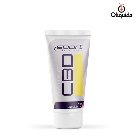 Soins du corps CBD Baume chauffant Sport CBD 4%- 2000mg de la marque ByStilla