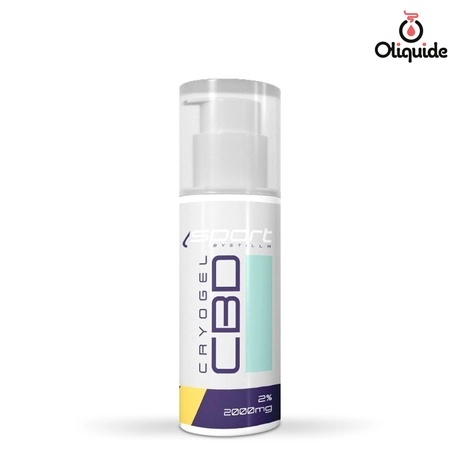 Soins du corps CBD Cryogel Sport CBD 2% - 2000mg de la marque ByStilla