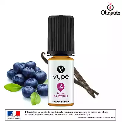 Vype Smoothies Boom de Myrtille de la marque Vuse