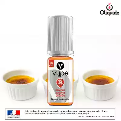Liquides DLUO Dépassée Crème Brûlée de la marque Vype