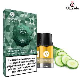 Liquide Vuse ePod Concombre Fruité - ePod Sels de nicotine pas cher