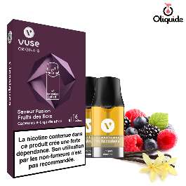 Liquide Vuse ePod Fusion Fruits des Bois - ePod Sels de nicotine pas cher