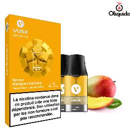 Mangue Tropicale - ePod Sels de nicotine de la collection Vuse ePod 